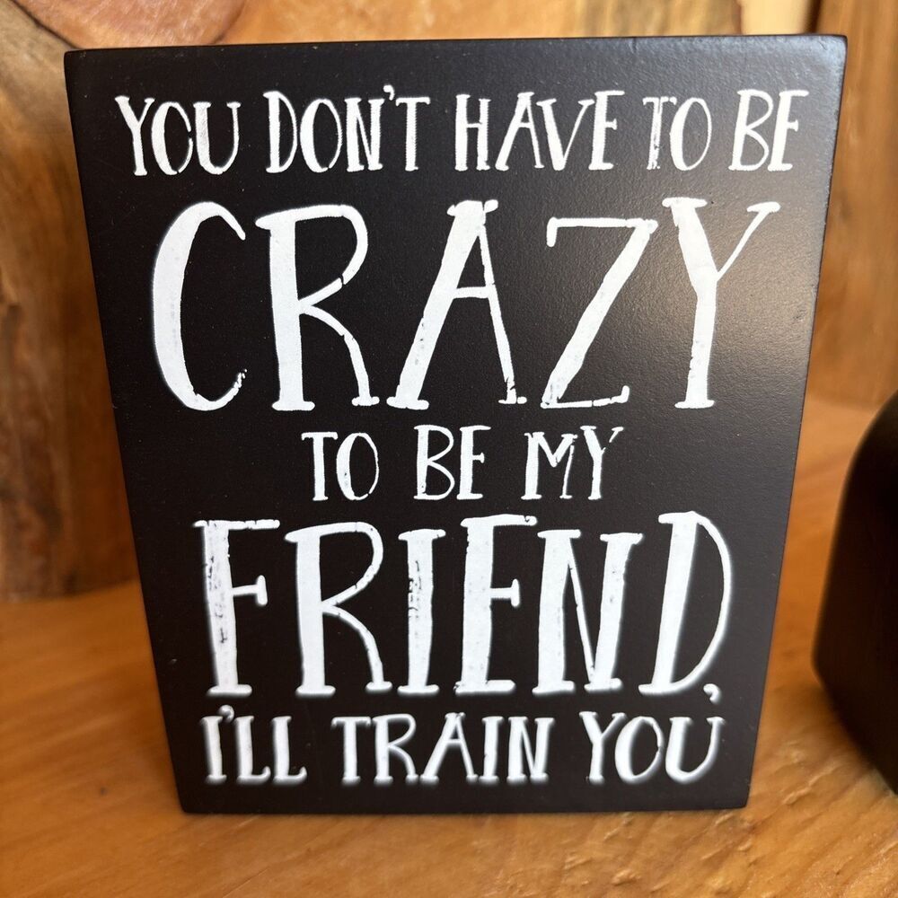 Forever Friends Block Sign And Photo Block New Box Set - Picture 2 of 10